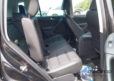 2012 Volkswagen Tiguan Se z USA, uszkodzony, nr VIN WVGBV7AX6CW548077